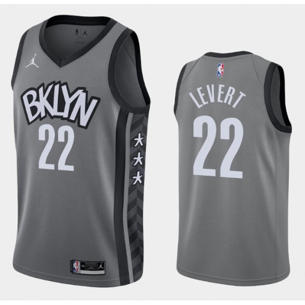 Brooklyn Nets Trikot Caris LeVert 22 2020-2021 Jordan Brand Statement Edition Swingman - Herren Brooklyn Nets Trikot Caris LeVert 22 2020-2021 Jordan Brand Statement Edition Swingman - Herren